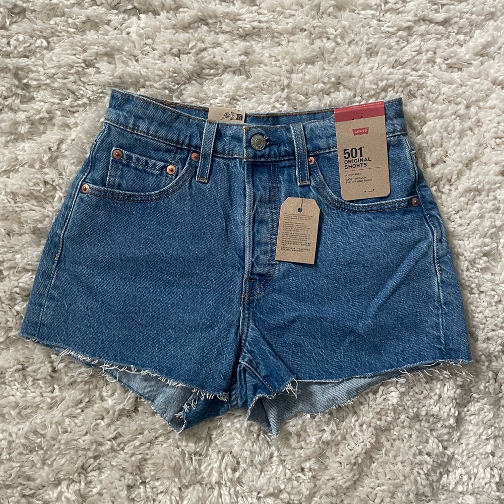 Levi's Women's Classic Blue Jean Shorts